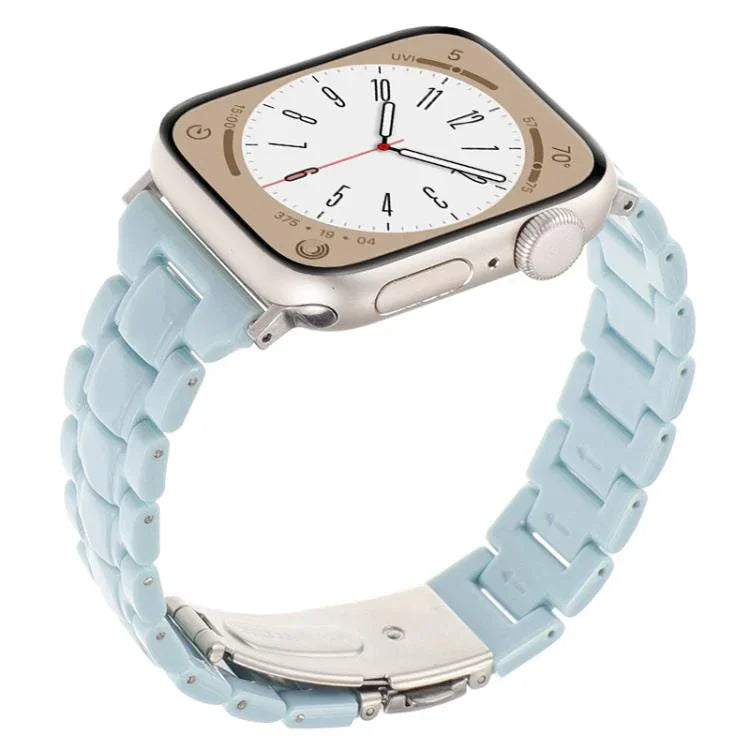 Correia de Relógio em Resina com Três Contas e Losango de Cintura Pequena, Para Apple Watch 46mm / 49mm / 45mm / 44mm, Para Apple Watch 42mm / 41mm / 40mm / 38mm