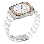 Correia de Relógio em Resina com Três Contas e Losango de Cintura Pequena, Para Apple Watch 46mm / 49mm / 45mm / 44mm, Para Apple Watch 42mm / 41mm / 40mm / 38mm