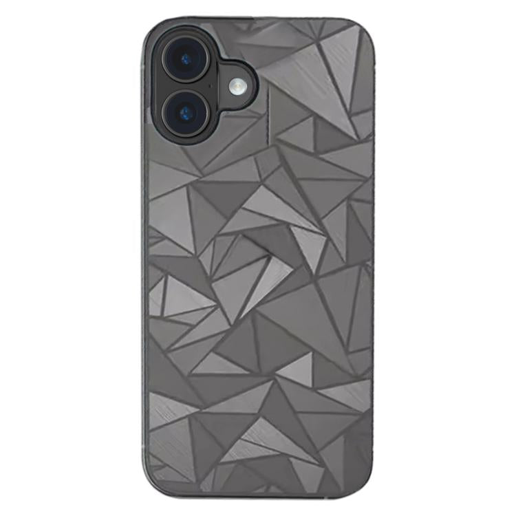 Autocolante com Padrão de Losangos Filme Fosco para Traseira de Telemóvel, Para iPhone 16, Para iPhone 14