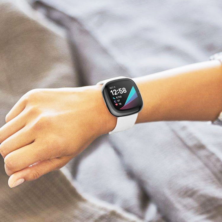 Plating Full Package TPU Protective Case, For Fitbit Versa 3 / Versa Sense