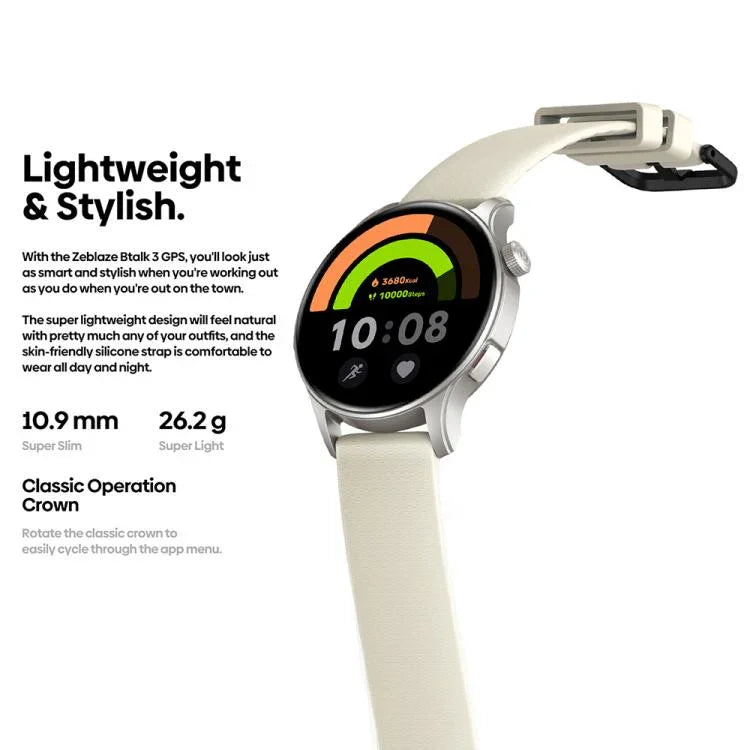 Zeblaze Btalk 3 GPS Ecrã AMOLED HD de 1,43 polegadas Relógio Inteligente de Saúde e Fitness, Suporta Chamadas Bluetooth