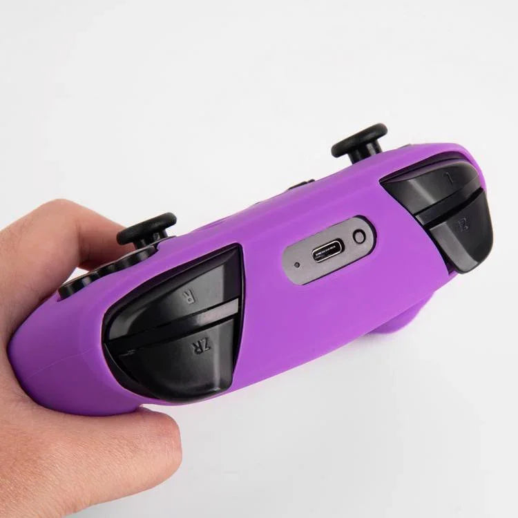 Capa Protetora de Silicone de Cor Sólida para Comando de Jogo, Para Nintendo Switch Pro