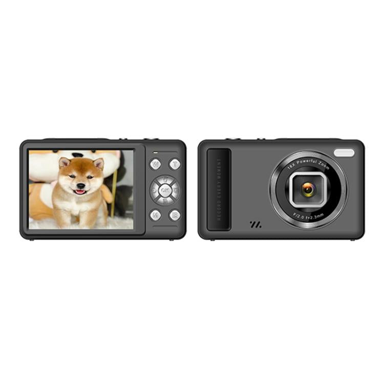 Câmara digital DC15 de 2,4 polegadas com zoom digital 18X, vídeo HD 4K, fotografia 64MP