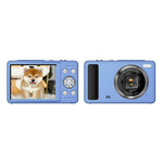 Câmara digital DC15 de 2,4 polegadas com zoom digital 18X, vídeo HD 4K, fotografia 64MP
