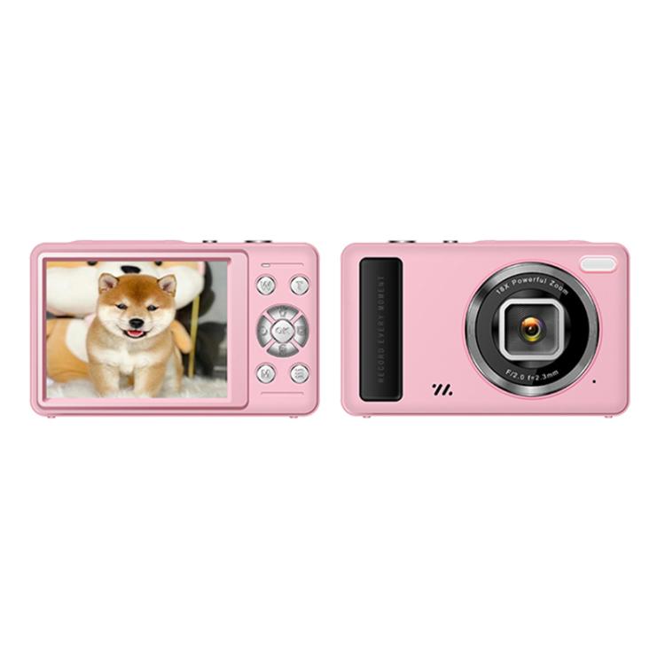 Câmara digital DC15 de 2,4 polegadas com zoom digital 18X, vídeo HD 4K, fotografia 64MP