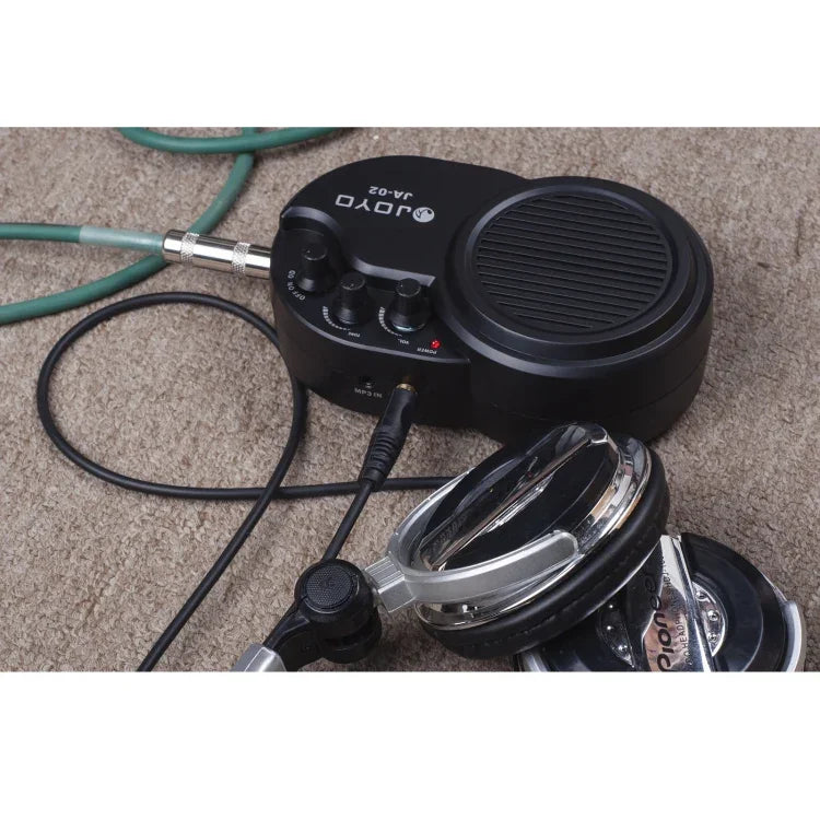 Amplificador de Guitarra Mini Elétrico JOYO JA-02 3W com Controlo de Volume, Tom e Distorção, JA-02