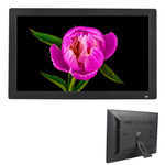 XCLT1850 Moldura Digital de Fotos com Ecrã LED de 18,5 polegadas, Ficha US, Ficha UE, Ficha UK, Ficha AU