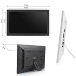 XCLT1850 Moldura Digital de Fotos com Ecrã LED de 18,5 polegadas, Ficha US, Ficha UE, Ficha UK, Ficha AU