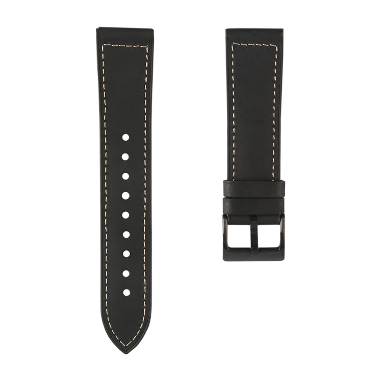 Correia Substituta TPU + Couro, Para Samsung Galaxy Watch 3 41mm, Para Samsung Galaxy Watch 3 45mm