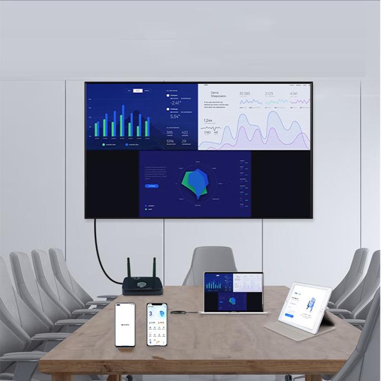 Projetor de ecrã sem fios Measy AM1810 Type-C para PC / TV / telefone, ficha: ficha EU, ficha EU