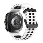 Correia de Silicone Bicolor Kalebol Ocean, Para Samsung Galaxy Watch Ultra 47mm / Ultra 2025