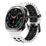 Correia de Silicone Bicolor Kalebol Ocean, Para Samsung Galaxy Watch Ultra 47mm / Ultra 2025
