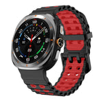 Correia de Silicone Bicolor Kalebol Ocean, Para Samsung Galaxy Watch Ultra 47mm / Ultra 2025