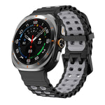 Correia de Silicone Bicolor Kalebol Ocean, Para Samsung Galaxy Watch Ultra 47mm / Ultra 2025