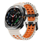 Correia de Silicone Bicolor Kalebol Ocean, Para Samsung Galaxy Watch Ultra 47mm / Ultra 2025