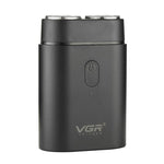 VGR V-341 Aparador Elétrico Portátil com Cabeça Rotativa de 2 Cortadores, V-341