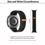 Kalebol Hook and Loop Fastener Nylon Strap, For Samsung Galaxy Watch Ultra 47mm / Ultra 2025