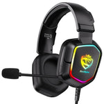 Auriculares SoulBytes S21 com Almofadas de Espuma de Memória Leves e Omnidirecionais com Microfone, Comprimento: Cerca de 2m