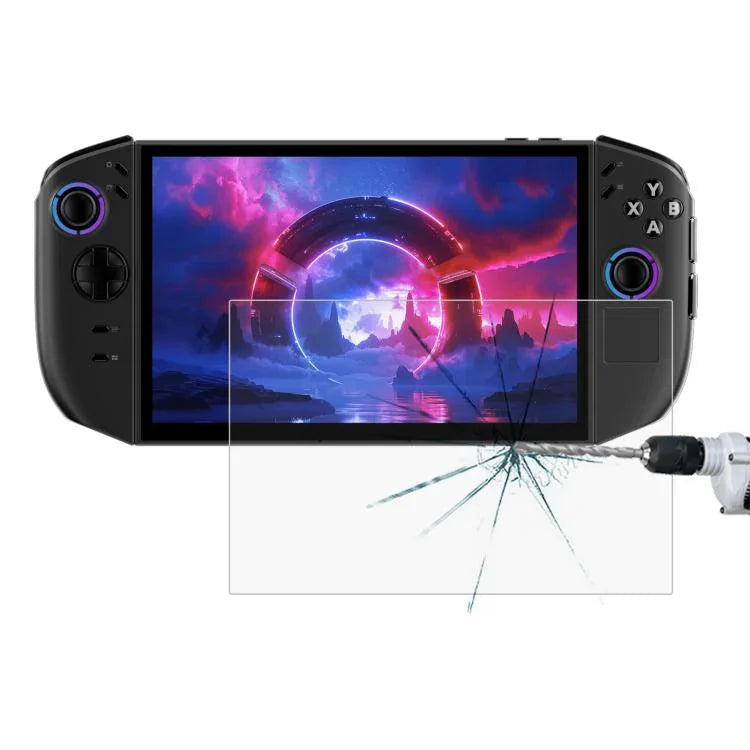 Película de Vidro Temperado à Prova de Explosão 9H 0.3mm, Para Lenovo Legion Go 2 / Y700 Gen5 8.8 polegadas, Para Lenovo Legion Go S 8.0 polegadas