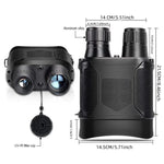 Dispositivo de Visão Noturna Digital Binocular NVG400PRO com Ecrã LCD de 3 polegadas