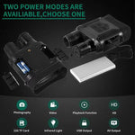 Dispositivo de Visão Noturna Digital Binocular NVG400PRO com Ecrã LCD de 3 polegadas