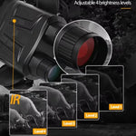 Dispositivo de Visão Noturna Digital Binocular NVG800LS com Ecrã LCD de 3 polegadas