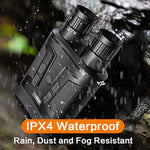 Dispositivo de Visão Noturna Digital Binocular NVG800LS com Ecrã LCD de 3 polegadas