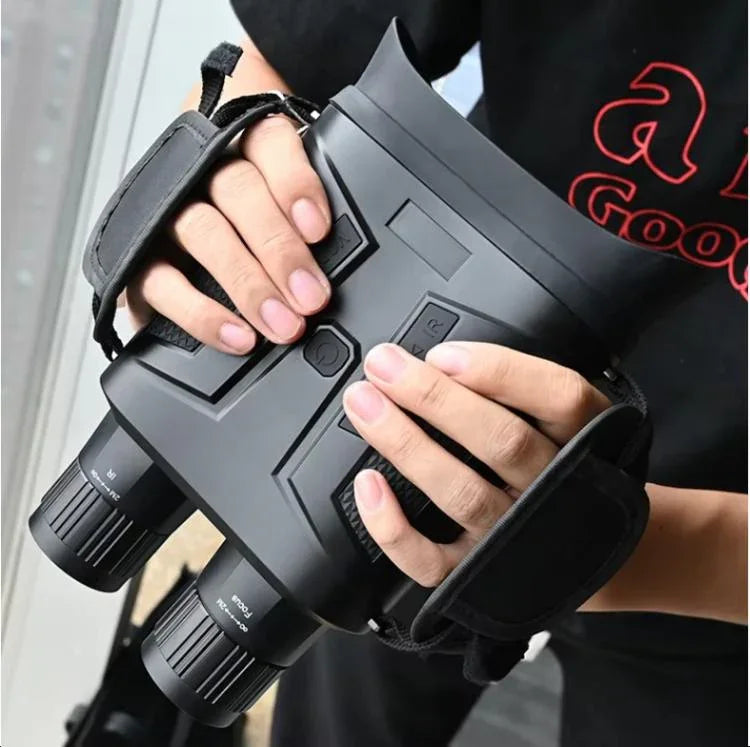 Dispositivo de Visão Noturna Digital Binocular NVG800LS com Ecrã LCD de 3 polegadas