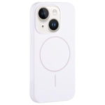 Large Hole Camera MagSafe Liquid Silicone Full Coverage Phone Case, For iPhone 14 Plus, For iPhone 14, For iPhone 14 Pro, For iPhone 14 Pro Max