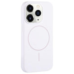 Large Hole Camera MagSafe Liquid Silicone Full Coverage Phone Case, For iPhone 11 Pro