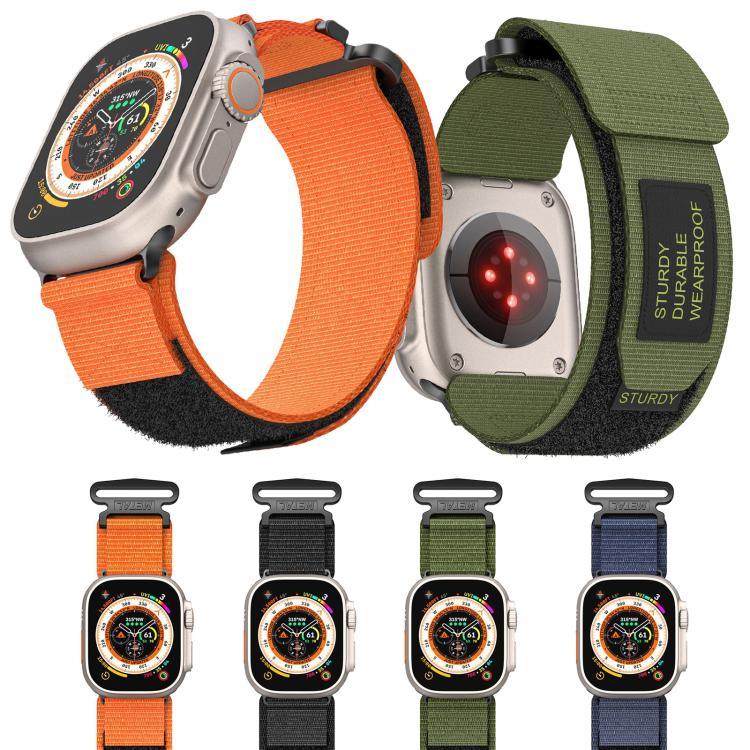 Bracelete de Nylon Simples de Duas Secções Kalebol, Para Apple Watch 46mm / 49mm / 45mm / 44mm, Para Apple Watch 42mm / 41mm / 40mm / 38mm