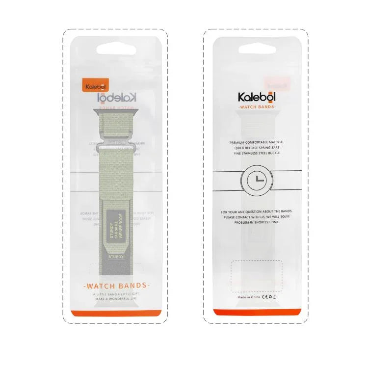 Bracelete de Nylon Simples de Duas Secções Kalebol, Para Apple Watch 46mm / 49mm / 45mm / 44mm, Para Apple Watch 42mm / 41mm / 40mm / 38mm
