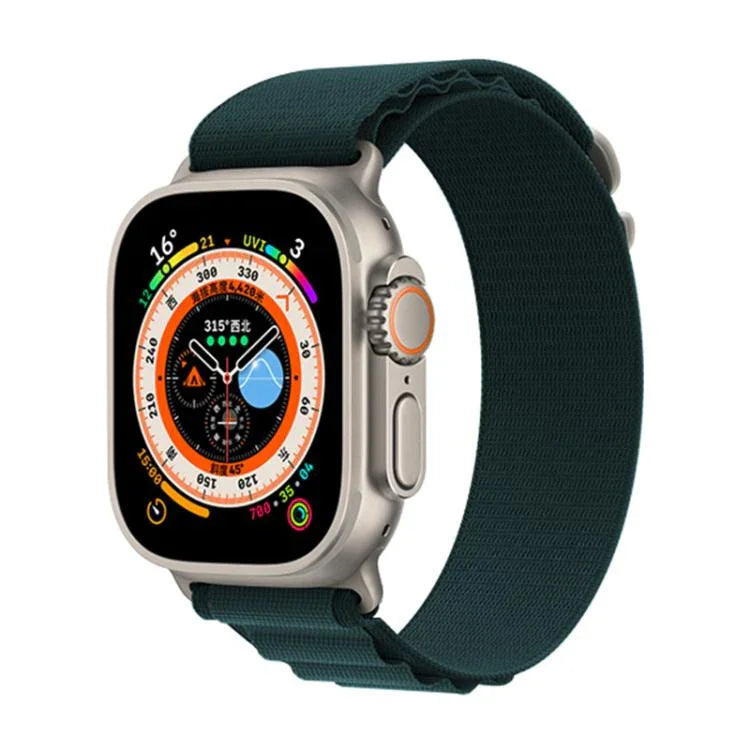 Kalebol Aline Nylon Loop Watch Band, For Apple Watch 46mm / 49mm / 45mm / 44mm, For Apple Watch 42mm / 41mm / 40mm / 38mm