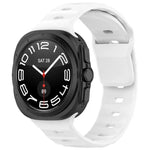 Correia de Relógio Kalebol com Fivela Quadrada em Silicone, Para Samsung Galaxy Watch Ultra 47mm / Ultra 2025