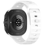 Correia de Relógio Kalebol com Fivela Quadrada em Silicone, Para Samsung Galaxy Watch Ultra 47mm / Ultra 2025