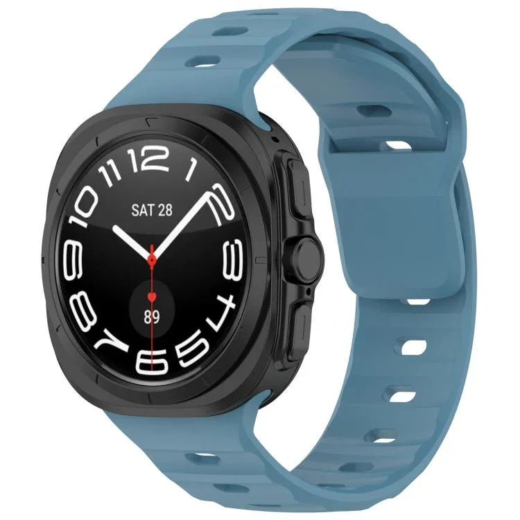 Correia de Relógio Kalebol com Fivela Quadrada em Silicone, Para Samsung Galaxy Watch Ultra 47mm / Ultra 2025