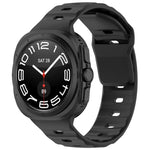 Correia de Relógio Kalebol com Fivela Quadrada em Silicone, Para Samsung Galaxy Watch Ultra 47mm / Ultra 2025