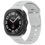 Correia de Relógio Kalebol com Fivela Quadrada em Silicone, Para Samsung Galaxy Watch Ultra 47mm / Ultra 2025
