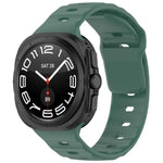 Correia de Relógio Kalebol com Fivela Quadrada em Silicone, Para Samsung Galaxy Watch Ultra 47mm / Ultra 2025
