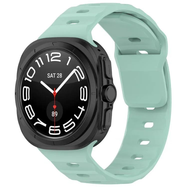 Correia de Relógio Kalebol com Fivela Quadrada em Silicone, Para Samsung Galaxy Watch Ultra 47mm / Ultra 2025