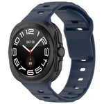 Correia de Relógio Kalebol com Fivela Quadrada em Silicone, Para Samsung Galaxy Watch Ultra 47mm / Ultra 2025