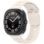 Correia de Relógio Kalebol com Fivela Quadrada em Silicone, Para Samsung Galaxy Watch Ultra 47mm / Ultra 2025