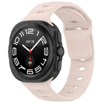 Correia de Relógio Kalebol com Fivela Quadrada em Silicone, Para Samsung Galaxy Watch Ultra 47mm / Ultra 2025