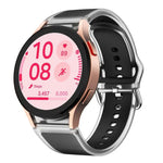 Correia de Relógio Transparente Kalebol Glacier em Silicone, Para Samsung Galaxy Watch 7 / 6 / 5 / 4