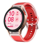 Correia de Relógio Transparente Kalebol Glacier em Silicone, Para Samsung Galaxy Watch 7 / 6 / 5 / 4