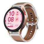Correia de Relógio Transparente Kalebol Glacier em Silicone, Para Samsung Galaxy Watch 7 / 6 / 5 / 4
