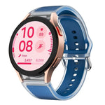 Correia de Relógio Transparente Kalebol Glacier em Silicone, Para Samsung Galaxy Watch 7 / 6 / 5 / 4