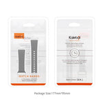 Correia de Relógio Transparente Kalebol Glacier em Silicone, Para Samsung Galaxy Watch 7 / 6 / 5 / 4