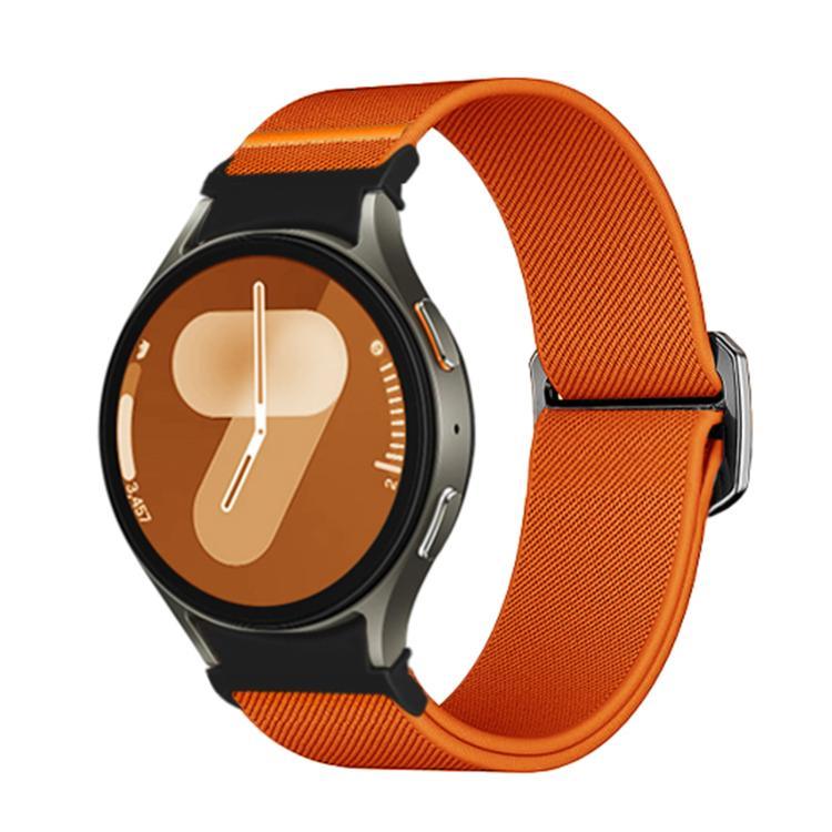 Pulseira de Relógio em Nylon Elástico com Botão Kalebol, Para Samsung Galaxy Watch 5 Pro / 6 / 7