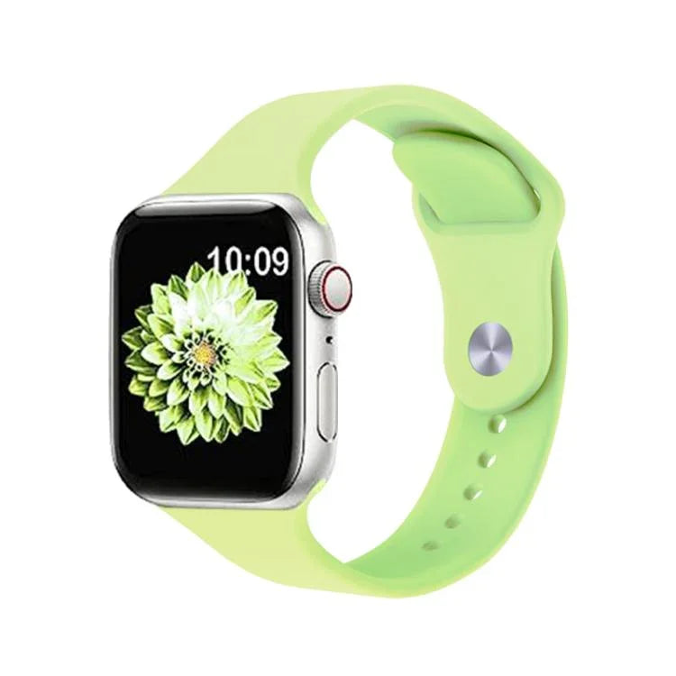 Bracelete de Silicone com Fivela Invertida Kalebol, Para Apple Watch 46mm / 49mm / 45mm / 44mm, Para Apple Watch 42mm / 41mm / 40mm / 38mm